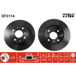 TRW Bremsscheibe