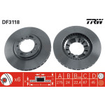 TRW Bremsscheibe