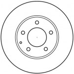 TRW Bremsscheibe