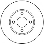 TRW Bremsscheibe