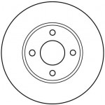 TRW Bremsscheibe