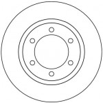 TRW Bremsscheibe