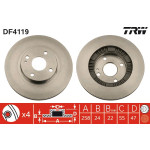 TRW Bremsscheibe