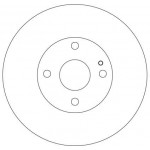 TRW Bremsscheibe