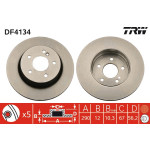 TRW Bremsscheibe