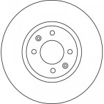 TRW Bremsscheibe