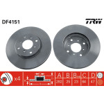 TRW Bremsscheibe
