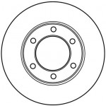 TRW Bremsscheibe