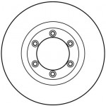 TRW Bremsscheibe