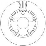 TRW Bremsscheibe