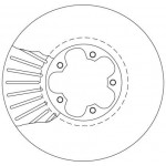TRW Bremsscheibe