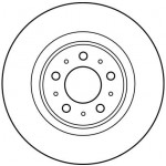 TRW Bremsscheibe