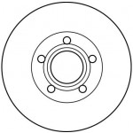 TRW Bremsscheibe
