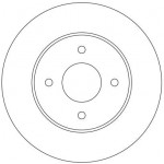 TRW Bremsscheibe