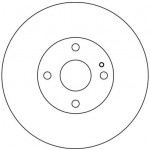 TRW Bremsscheibe