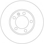 TRW Bremsscheibe
