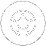 TRW Bremsscheibe