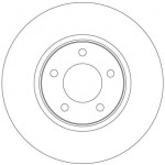 TRW Bremsscheibe