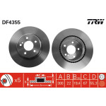 TRW Bremsscheibe