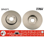 TRW Bremsscheibe