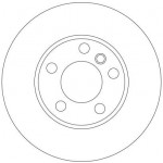 TRW Bremsscheibe