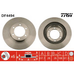 TRW Bremsscheibe