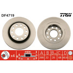 TRW Bremsscheibe