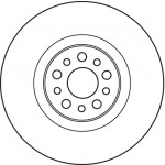 TRW Bremsscheibe