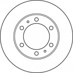 TRW Bremsscheibe