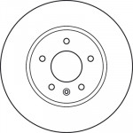 TRW Bremsscheibe