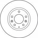TRW Bremsscheibe