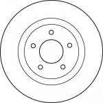 TRW Bremsscheibe