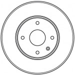 TRW Bremsscheibe