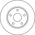 TRW Bremsscheibe