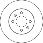 TRW Bremsscheibe