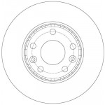 TRW Bremsscheibe