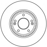 TRW Bremsscheibe