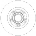 TRW Bremsscheibe