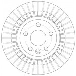 TRW Bremsscheibe