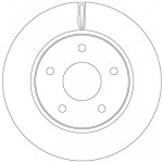 TRW Bremsscheibe