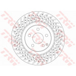TRW Bremsscheibe
