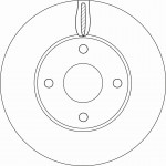 TRW Bremsscheibe