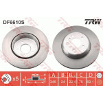 TRW Bremsscheibe