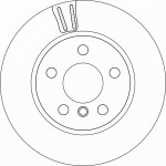 TRW Bremsscheibe