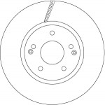 TRW Bremsscheibe