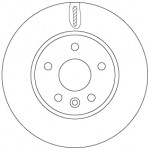 TRW Bremsscheibe