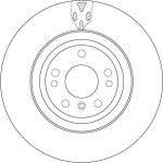 TRW Bremsscheibe
