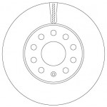 TRW Bremsscheibe