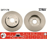TRW Bremsscheibe