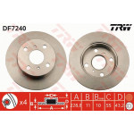 TRW Bremsscheibe